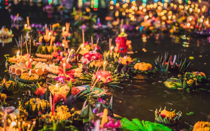 buddhist festivals asia tenggara
