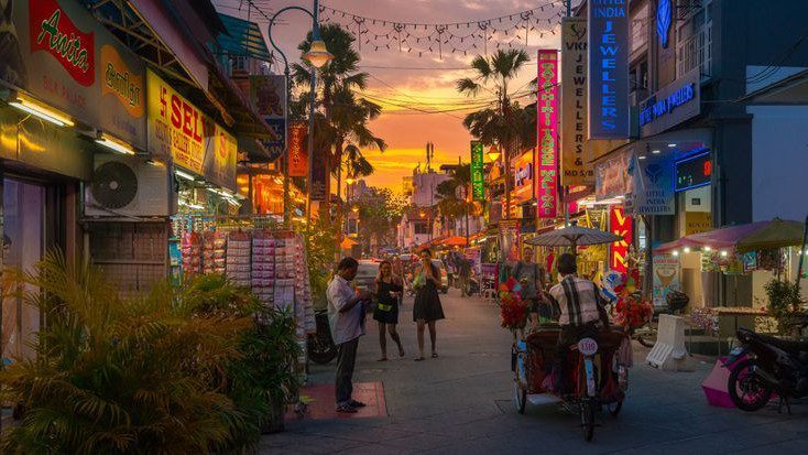 Penang food and street art