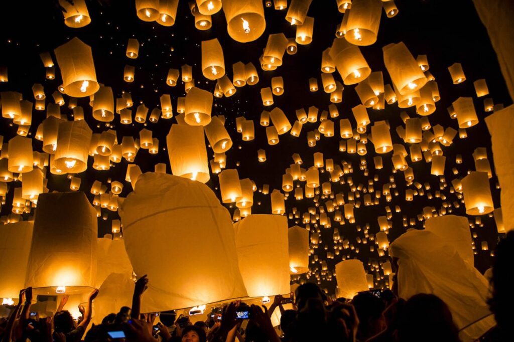 buddhist festivals asia tenggara