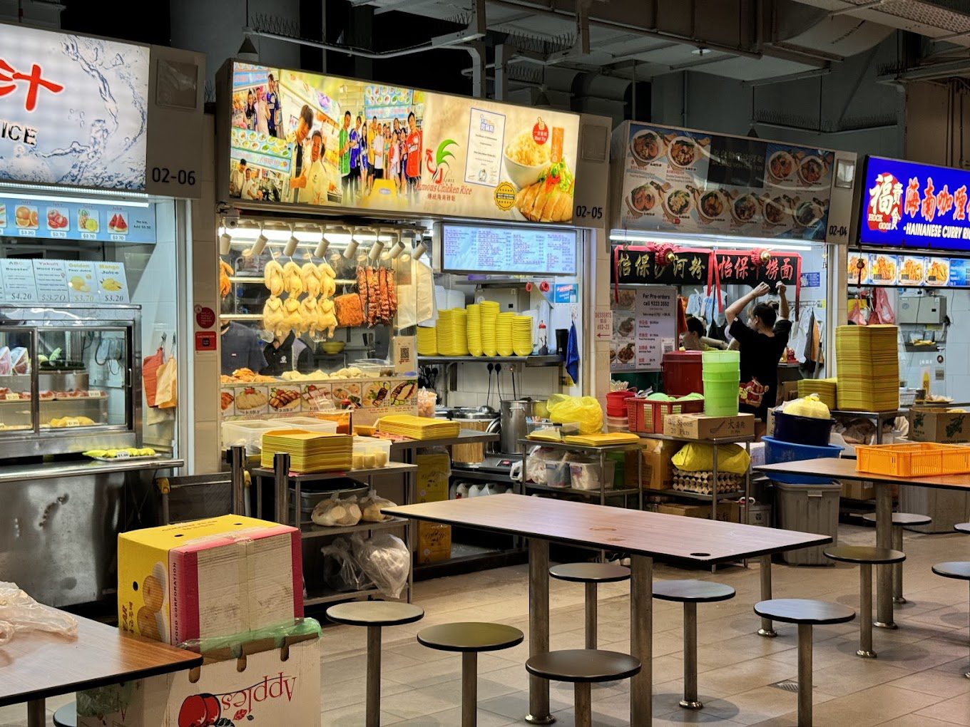 chinatown hawker food guide