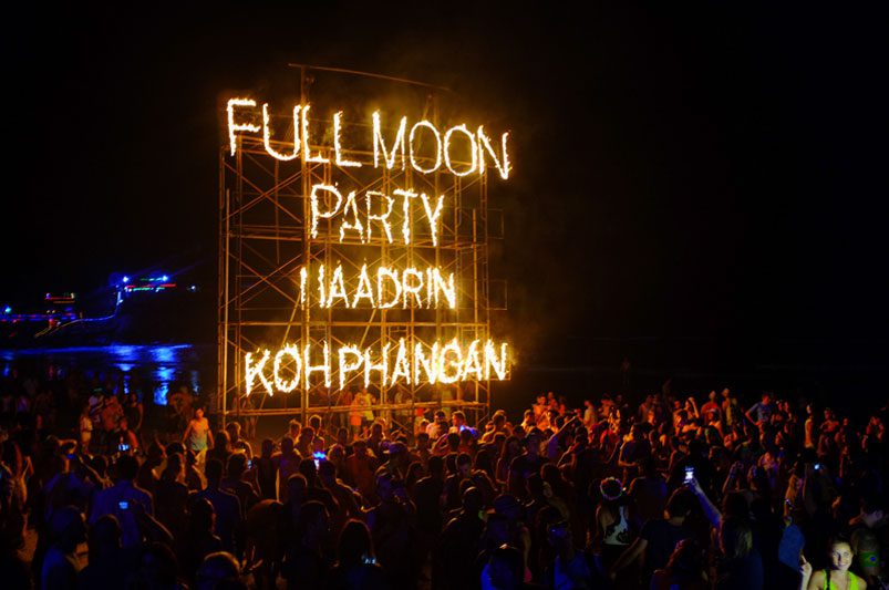 koh phangan full moon party tips
