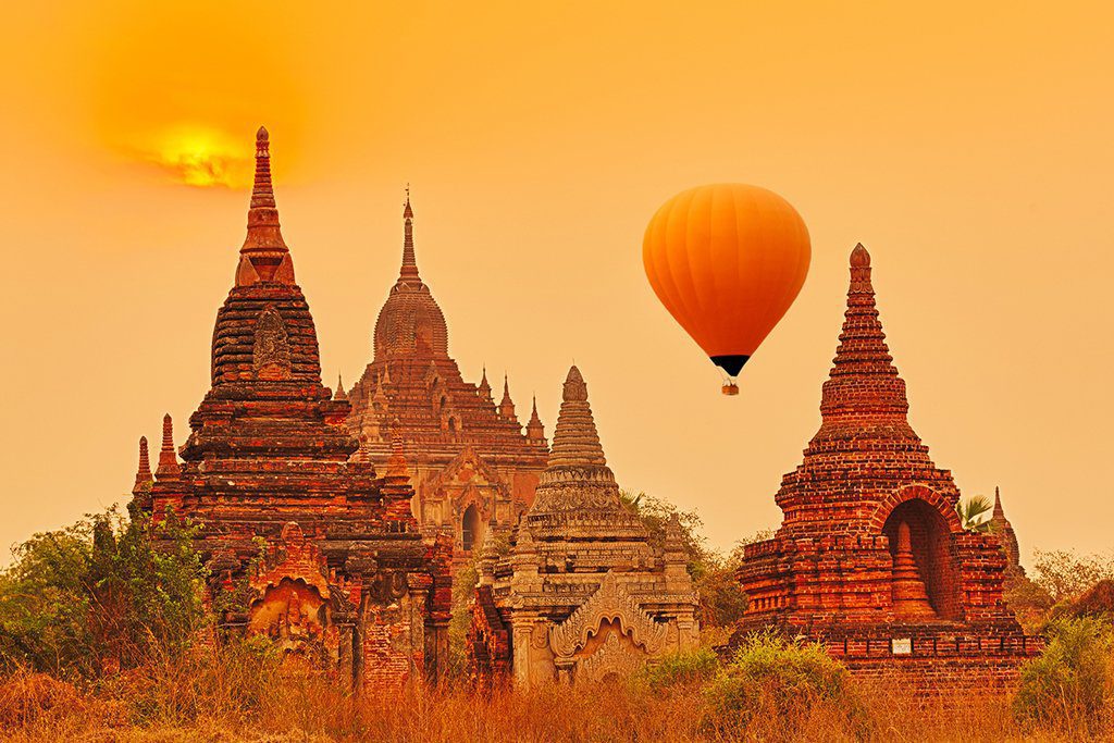 hot air balloon rides asia tenggara